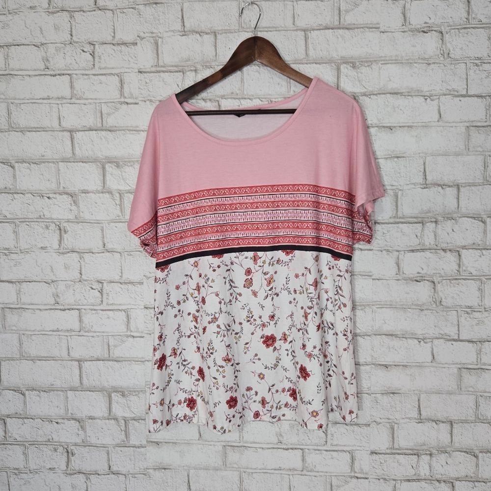 Bloomchic cute floral tee